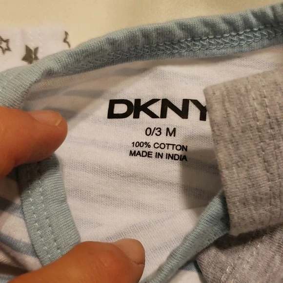 DKNY 0-3month onsies nwt - Picture 2 of 7